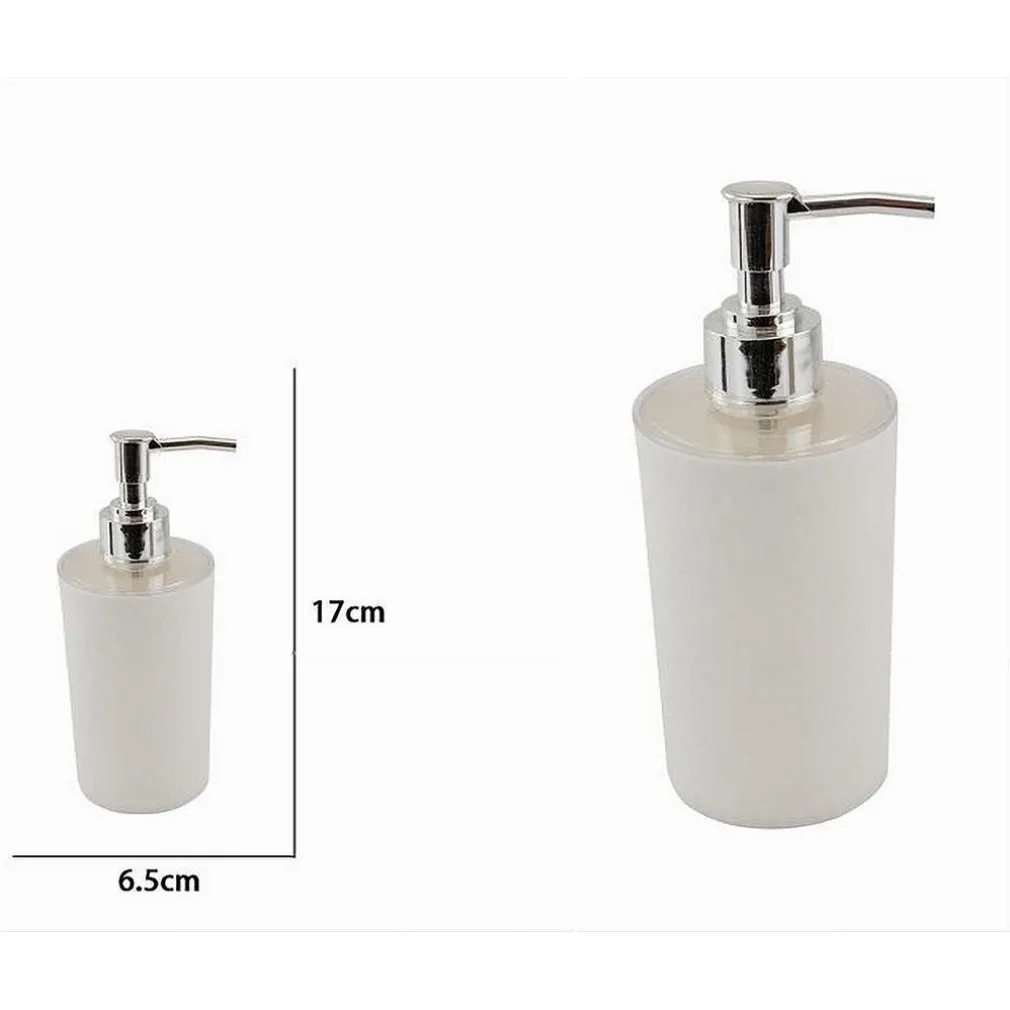 DISPENSER SAPONE LIQUIDO LAVANDINO BIANCO LAVORATO ACCESSORIO ARREDO BAGNO 10434