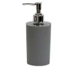 DISPENSER SAPONE LIQUIDO BAGNO PER LAVANDINO GRIGIO ACCESSORI ARREDO BAGNO 79797