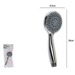 DOCCETTA 8.5 X 20CM DOCCINO SOFFIONE DOCCIA BAGNO TONDO MODERNO MULTIGETTO 79973