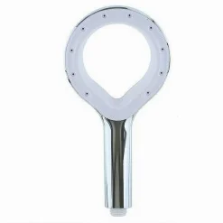 DOCCETTA BAGNO DOCCINO SOFFIONE DOCCIA CORNETTA MODERNO REGOLABILE 12X24CM 87513