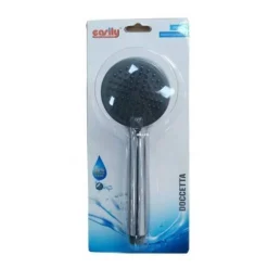 DOCCETTA BAGNO 8X21CM DOCCINO SOFFIONE DOCCIA CORNETTA ROTONDO MODERNO 69101