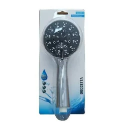 DOCCETTA DOCCINO BAGNO SOFFIONE DOCCIA CORNETTA ROTONDO MODERNO 10 X 22 CM 69064