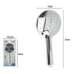 DOCCETTA DOCCINO SOFFIONE DOCCIA CORNETTA MODERNO 25 X 12 CM 59227 TONDO BAGNO