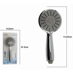 DOCCETTA DOCCINO SOFFIONE DOCCIA CORNETTA MODERNO BAGNO 11X23CM MULTIGETTO 69048