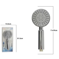 DOCCETTA DOCCINO SOFFIONE DOCCIA CORNETTA MODERNO BAGNO 11X24CM MULTIGETTO 69070