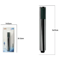 DOCCETTA DOCCINO SOFFIONE DOCCIA BAGNO CORNETTA MODERNA STONDATA 3 X 23 CM 69085