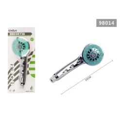 DOCCETTA MASSAGGIO 25 CM BAGNO SOFFIONE DOCCIA CORNETTA ROTONDO MODERNO 98014