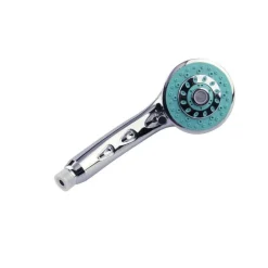 DOCCETTA MASSAGGIO 25 CM BAGNO SOFFIONE DOCCIA CORNETTA ROTONDO MODERNO 98014