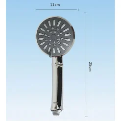 DOCCETTA MULTIGETTO TELEFONO SOFFIONE DOCCIA BAGNO TUBO 1,8MT SUPPORTO MURO 52046