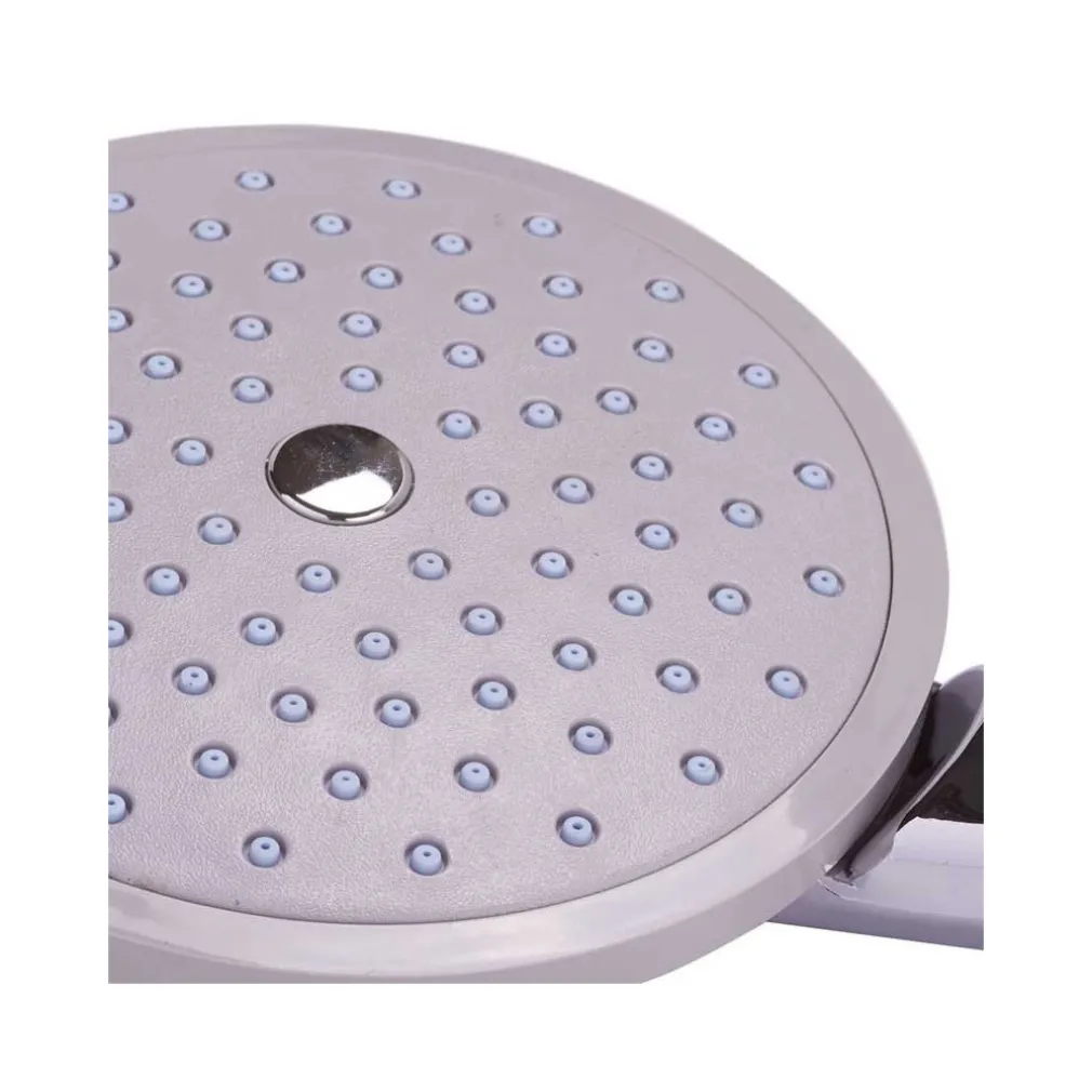 DOCCETTA PER DOCCIA UNIVERSALE MASSAGE 15CM TROPICAL MANOPOLA SOFFIONE SILVER