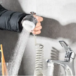 DOCCETTA REGOLABILE PICCOLO A MANO SOFFIONE DOCCIA BAGNO RUBINETTO MASSAGGIO 87492