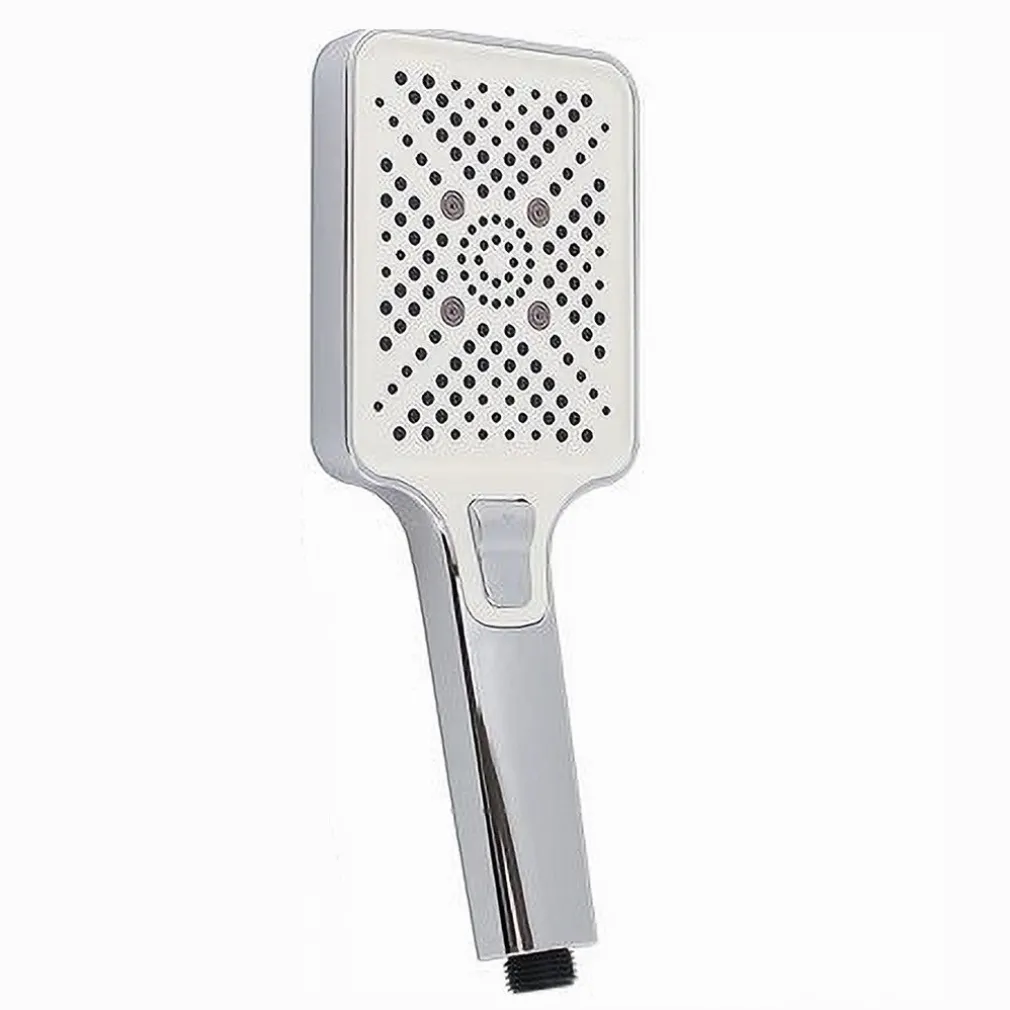 DOCCETTA SOFFIONE MULTIGETTO PULSANTE DOCCIA SILVER RETTANGOLARE 10.5X27CM 87537