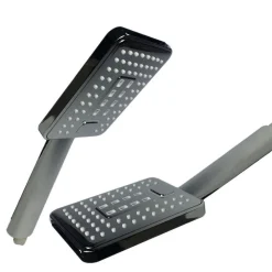 DOCCIA DOCCETTA SOFFIONE 3 GETTI ANTICALCARE CON PULSANTE RICAMBIO DOCCIA 82026