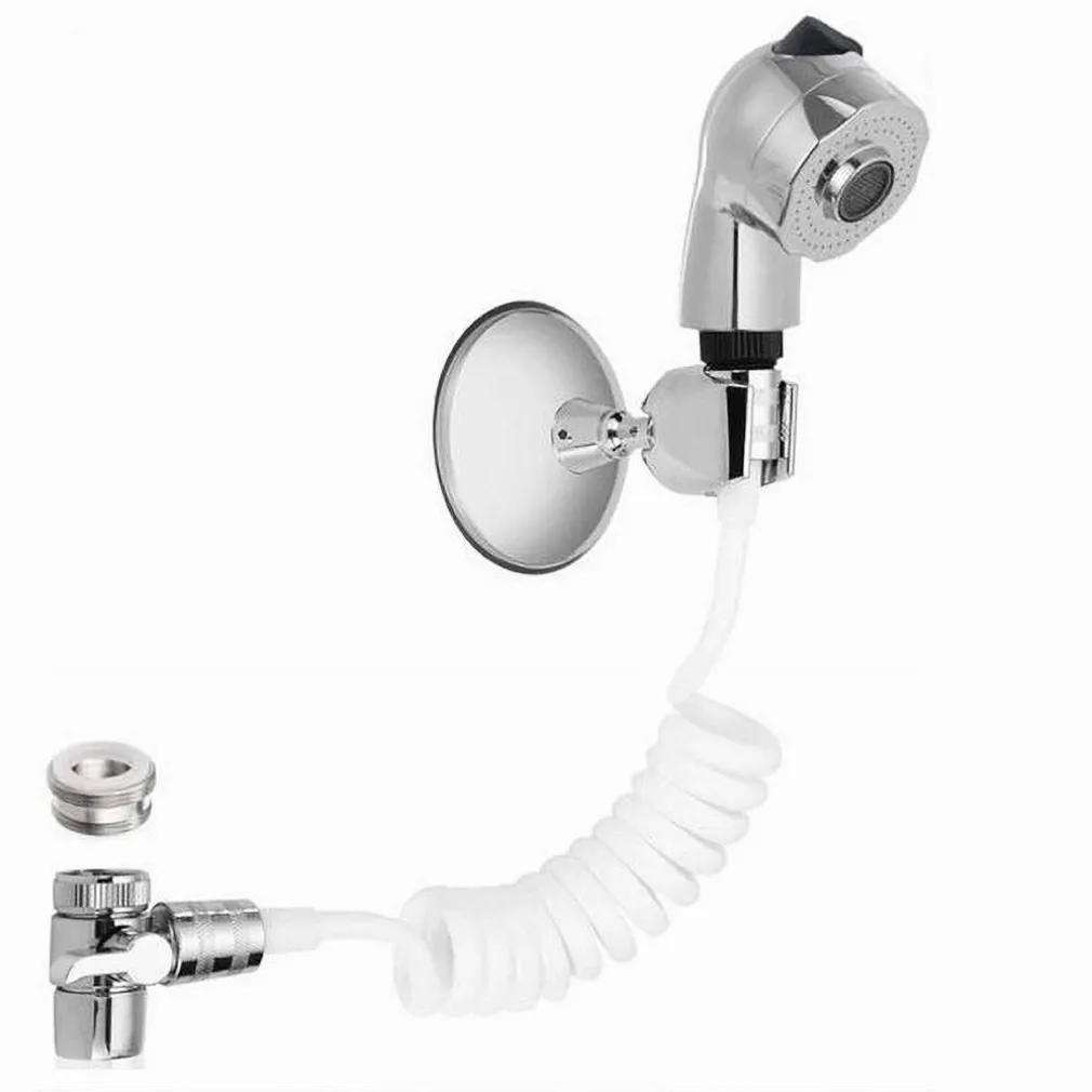 DOCCIA RUBINETTO TUBO FLESSIBILE DEVIATORE 2 VIE DOCCETTA 2 MODALITÀ GETTO 59417