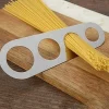 DOSATORE MISURA PORZIONI PASTA SPAGHETTI ACCIAIO 1- 4 PERSONE ACCESSORI CUCINA