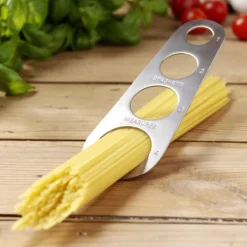 DOSATORE MISURA PORZIONI PASTA SPAGHETTI ACCIAIO 1- 4 PERSONE ACCESSORI CUCINA