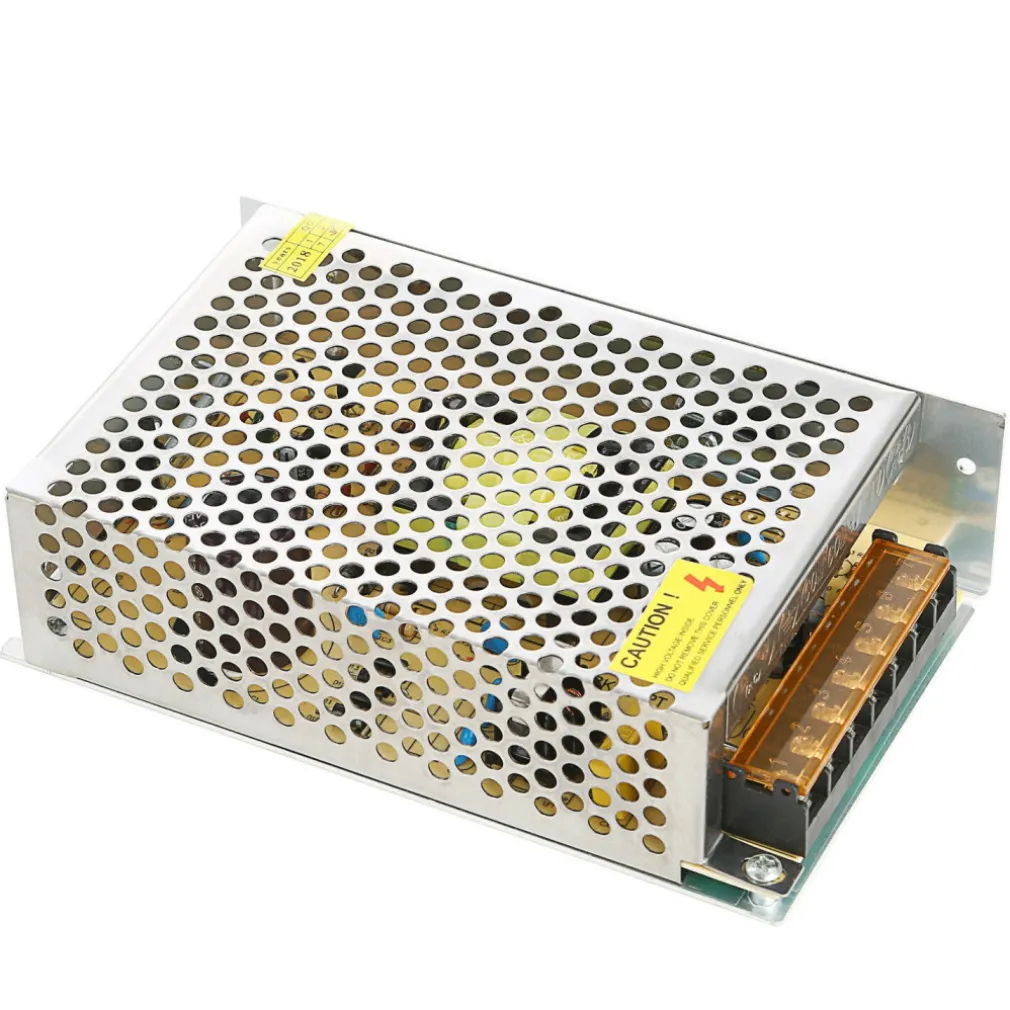 DRIVER ALIMENTATORE TRASFORMATORE STABILIZZATO SWITCH TRIMMER 220V-12V 10 AMPERE