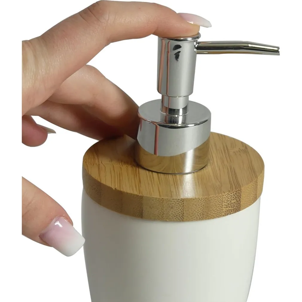 EROGATORE DOSA SAPONE LIQUIDO DISPENSER POMPA RICAMBIO ARGENTO UNIVERSALE 79817