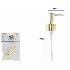 EROGATORE PER DOSA SAPONE LIQUIDO DISPENSER POMPA RICAMBIO ORO UNIVERSALE 79818