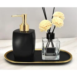 EROGATORE PER DOSA SAPONE LIQUIDO DISPENSER POMPA RICAMBIO ORO UNIVERSALE 79818