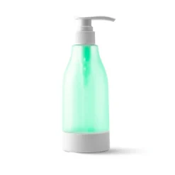 EROGATORE SAPONE BOTTIGLIA MANI SOAP BRITE SENSORE DISPENSER NOTTURNA LED LUCE