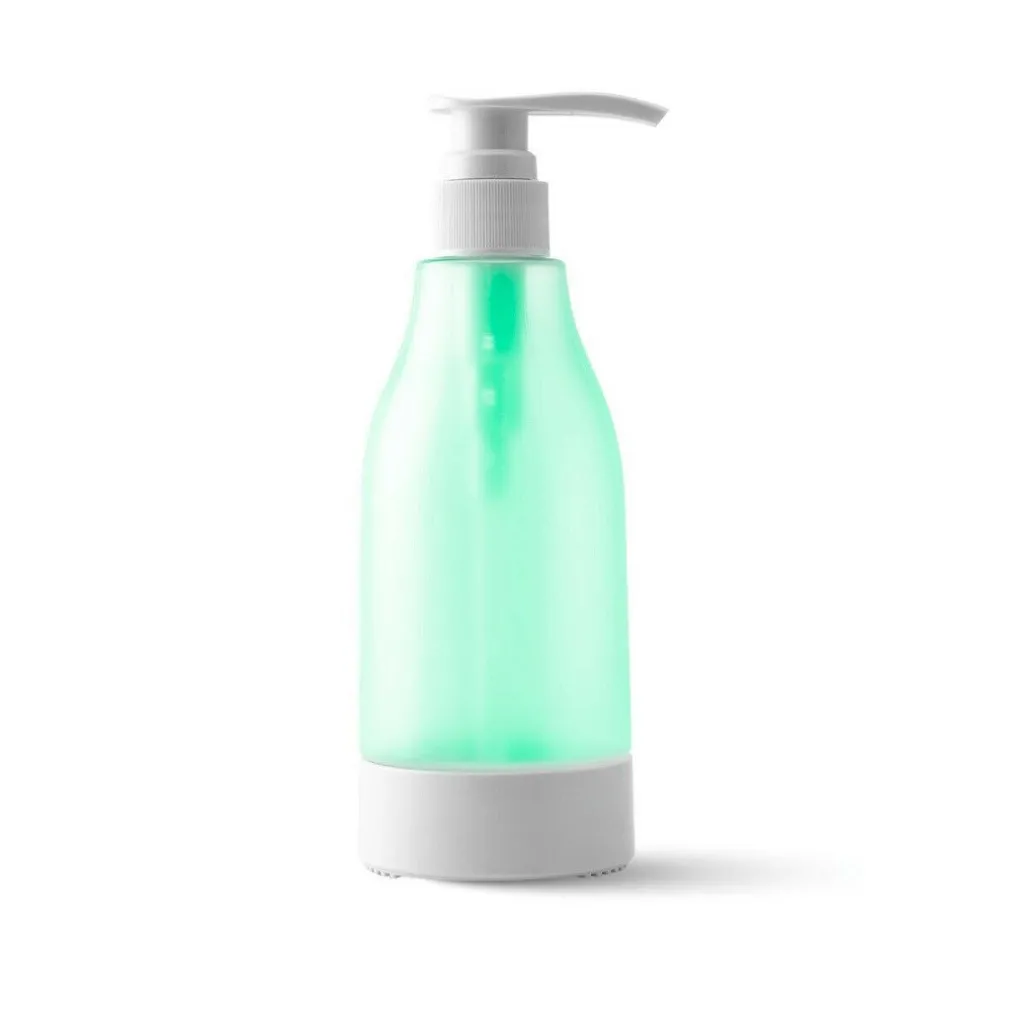 EROGATORE SAPONE BOTTIGLIA MANI SOAP BRITE SENSORE DISPENSER NOTTURNA LED LUCE