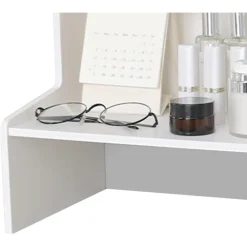 ESPOSITORE DA TAVOLO IN LEGNO SCAFFALE MULTISTRATO PER COSMETICI ORGANIZZATORE