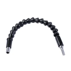 ESTENSORE TRAPANO CACCIAVITE AD ANGOLO 90° SNAKE BIT FLESSIBILE PROLUNGA 2 PZ