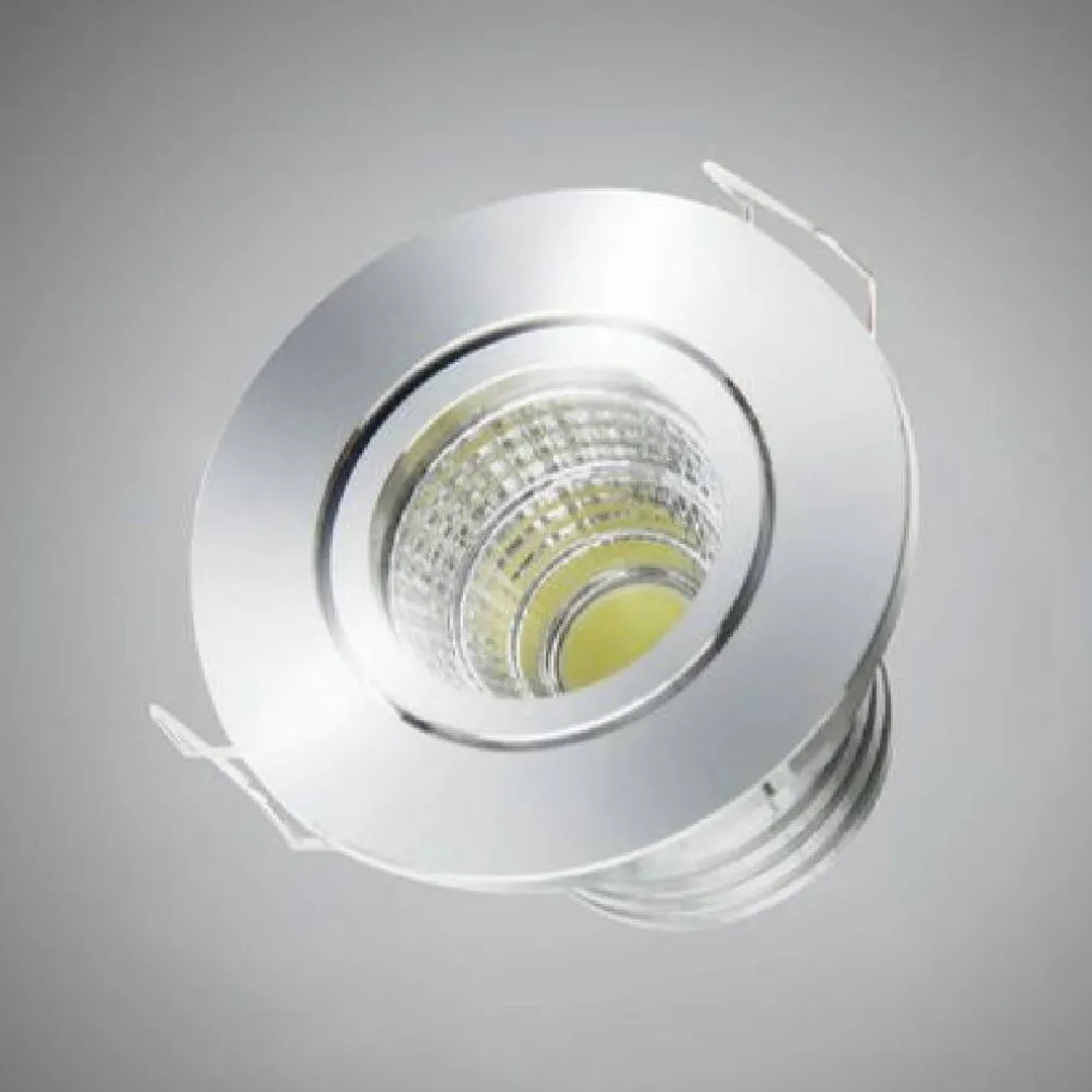 FARETTO 1 LED COB INCASSO 3 WATT 270LM ORIENTABILE LUCE CALDA FREDDA NATURALE