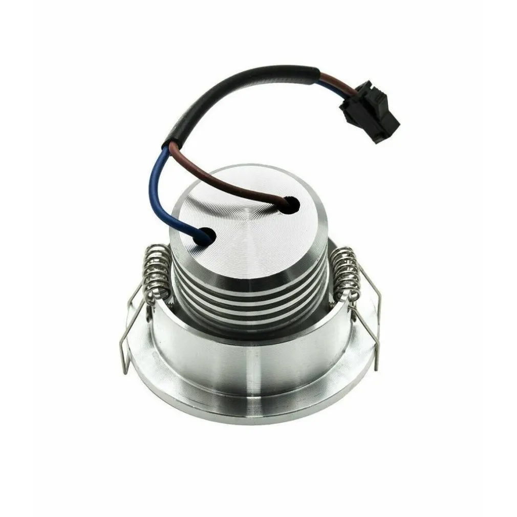 FARETTO 1 LED COB INCASSO 3 WATT 270LM ORIENTABILE LUCE CALDA FREDDA NATURALE