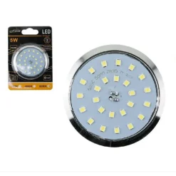 FARETTO 25 LED SMD AD INCASSO PER CAPPA 5 W ROTONDO LUCE CALDA FREDDA NATURALE