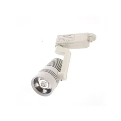 FARETTO A BINARIO PISTA 20 WATT BIANCO LUCE NATURALE FREDDA CALDA 2 POLI F-20W8A