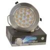 FARETTO A LED ORIENTABILE CON MOLLE PER INCASSO DA 18W LUCE BIANCO CALDO FREDDO
