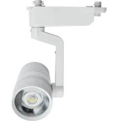 FARETTO BINARIO LED COB 10 WATT BIANCO PER STAFFA LUCE NATURALE FREDDA F-10W8A