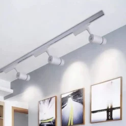 Faretto da binario led cob 30 W bianco faro soffitto proiettore luce F-30W-07AC