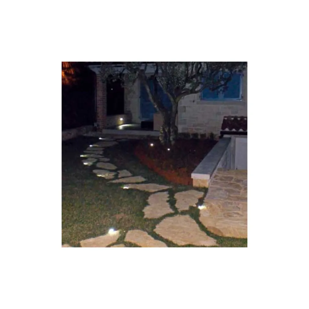 FARETTO INCASSO LUCE FREDDA CALDA LED 3W SEGNAPASSO CALPESTABILE ESTERNO INTERNO