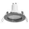 FARETTO LAMPADA LED 8 W LUCE 3000K 4000K 6000K INCASSO TONDO GU10 FORO 6 CM 220V