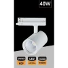 FARETTO LED 40 W PER BINARIO TRACK TRIFASE FARO LUCE NATURALE 4000K IP20 PT4-40W
