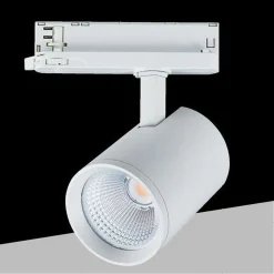 FARETTO LED 40 W PER BINARIO TRACK TRIFASE FARO LUCE NATURALE 4000K IP20 PT4-40W