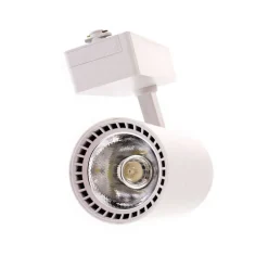 FARETTO LED COB CON BINARIO 30W LAMPADA PISTA LUCE NATURALE FREDDA CALDA F30W-9A