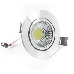 FARETTO LED COB INCASSO da 3W 5W 7W 12W 20W 30W CON MOLLE ALETTE ALTA POTENZA