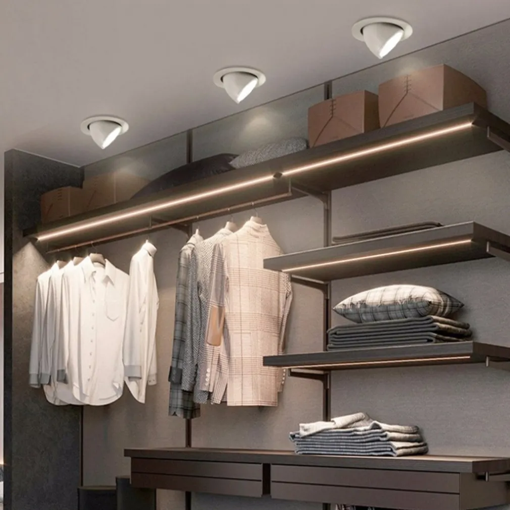 FARETTO LED DA INCASSO 40W 4400LM BIANCO ORIENTABILE LUCE 3000K-6500K IP20 00779