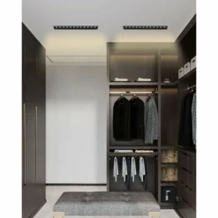 FARETTO LED INCASSO 24W SOFFITTO MODERNO NERO LUCE 6500K 4000K 3000K SPOT