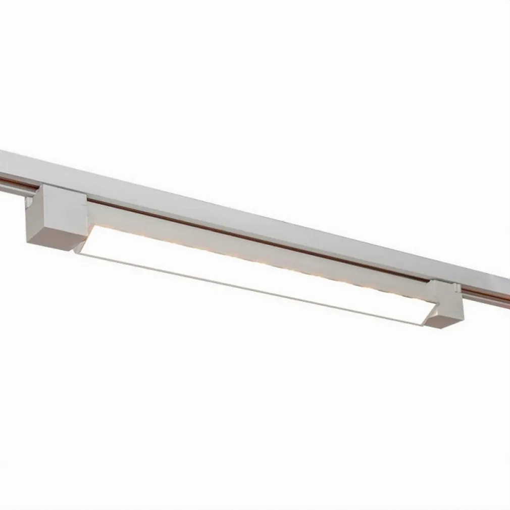 FARETTO LED LINEARE PER BINARIO TRACK MONOFASE 20 WATT ORIENTABILE CCT PST-57-3C