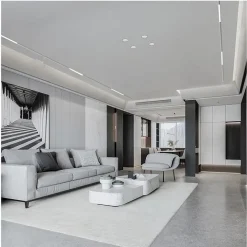 FARETTO LED LINEARE PER BINARIO TRACK MONOFASE 20 WATT ORIENTABILE CCT PST-57-3C