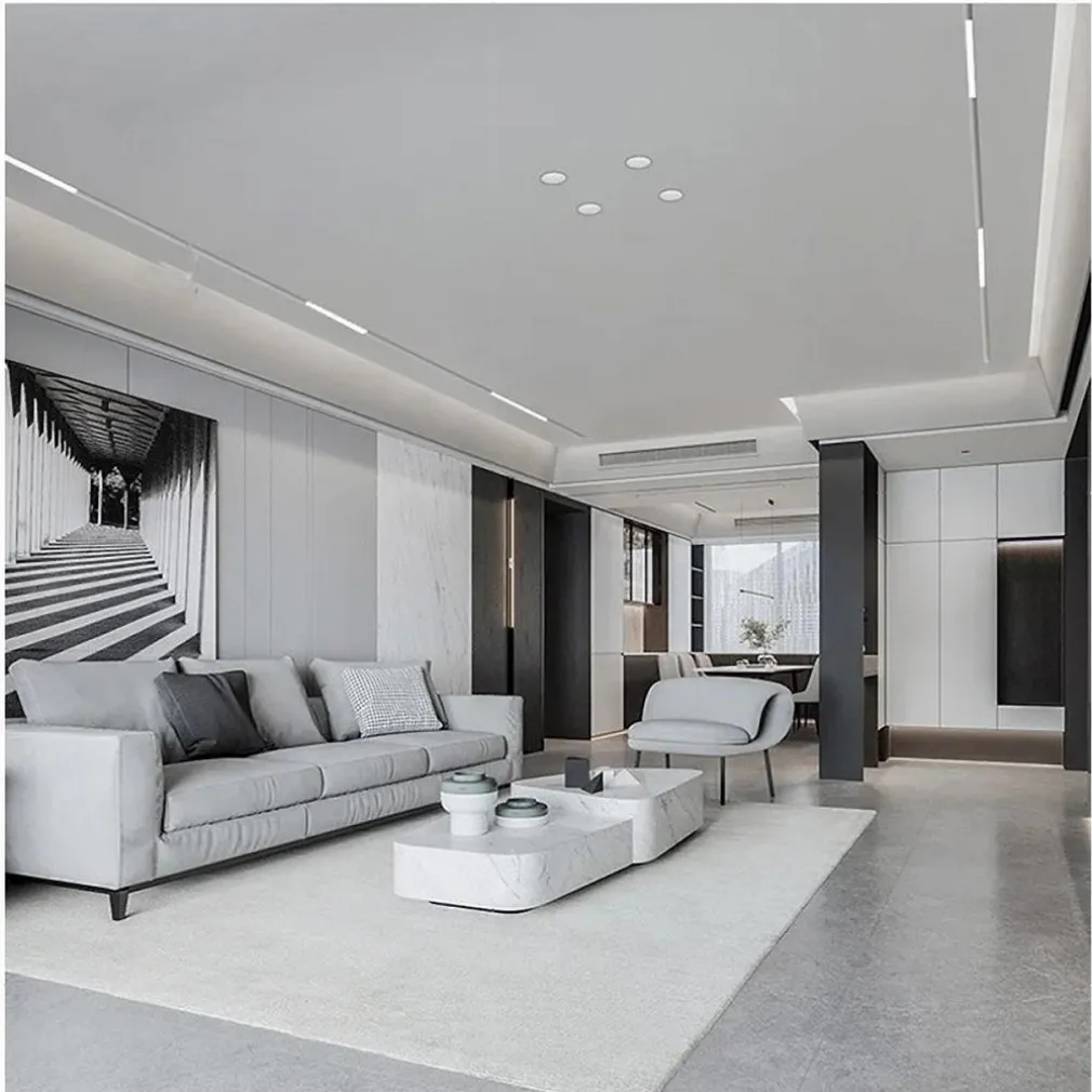 FARETTO LED LINEARE PER BINARIO TRACK MONOFASE 20 WATT ORIENTABILE CCT PST-57-3C