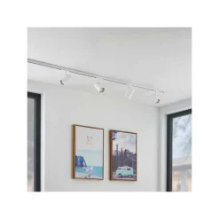 FARETTO LED PER BINARIO TRIFASE 30W LAMPADA ORIENTABILE LUCE NATURALE CALDA IP20 GD19C20