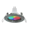 FARETTO LED RGB+6000K 6 W 12V INCASSO 6CM TONDO RGBW EFFETTI LUCE COLORATA BARCA