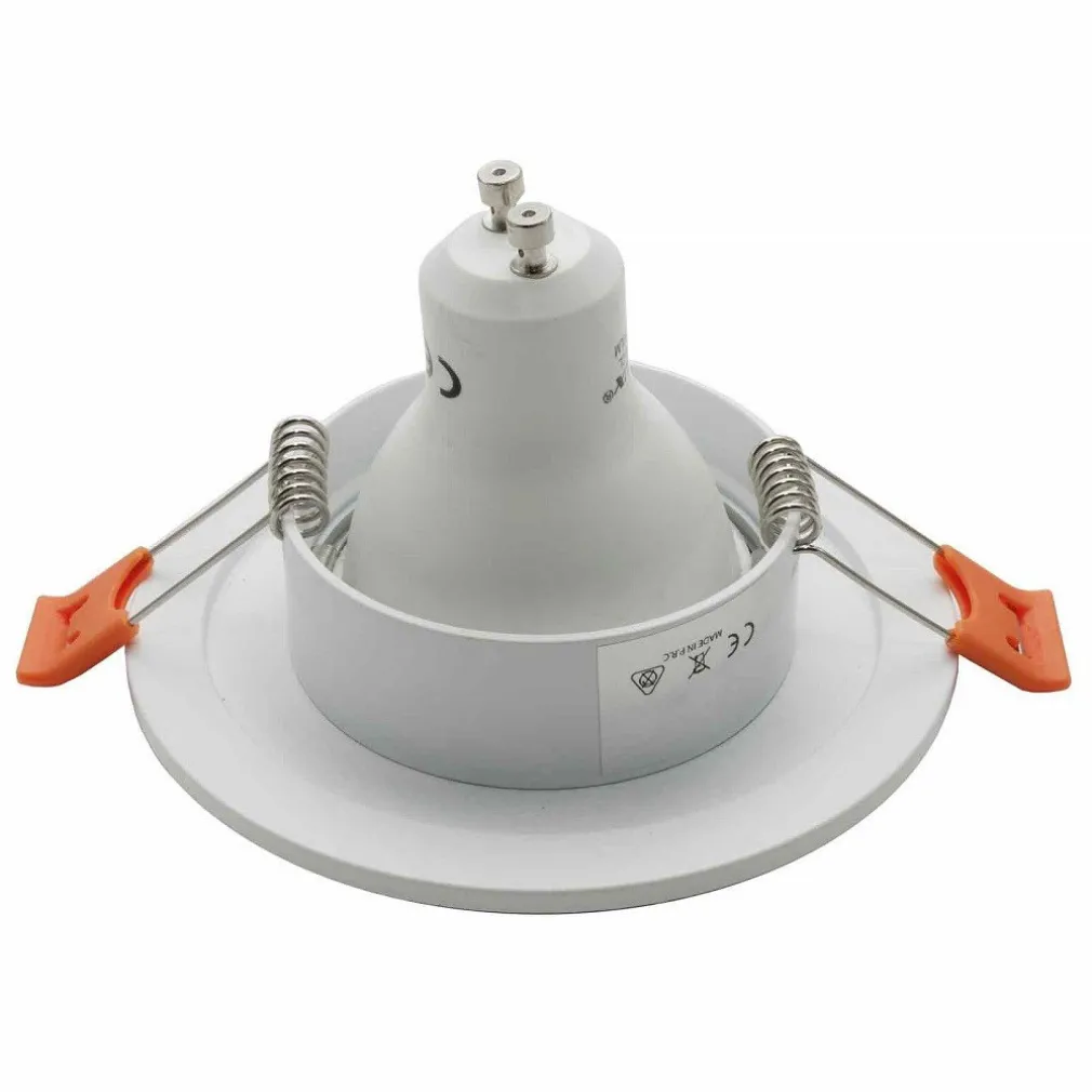 FARETTO LED SMART INCASSO TONDO BRILLANTINI GU10 WIFI RGB CCT ALEXA GOOGLE 65MM