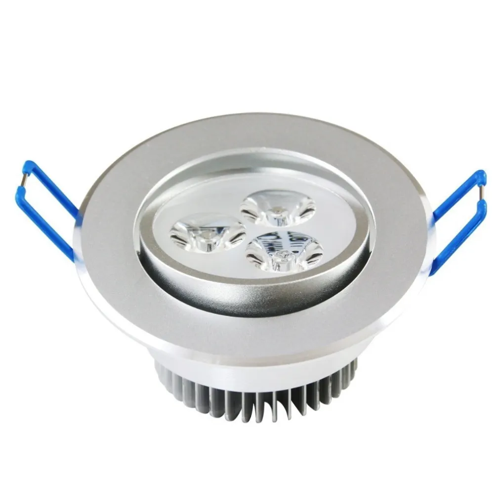 Faretto LED spot da incasso 3W lampada da soffitto down light led FREDDO CALDO